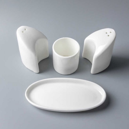 Porcelain Salt Shakers Set